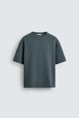 SUDADERA RELAXED FIT INTERLOCK / Azul lavado - Zara фото 6