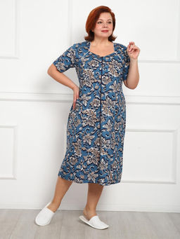 IV-CAPRIZ Ефимия - халат синий