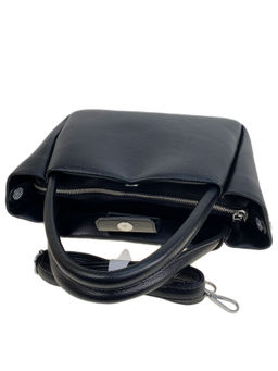 Женская сумка из искусственной кожи, цвет черный - Greta фото 2