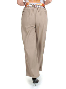 KD-1063 BEIGE Брюки женские - Фабричный китай фото 6