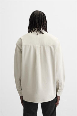 DENIM SHIRT WITH POCKET - Zara фото 3