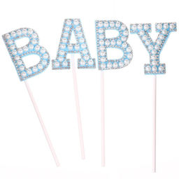 Топпер Малыш, в наборе 4 штуки, цвет голубой - Страна карнавалия фото 8