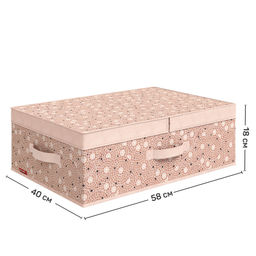 Короб стеллажный с двойной крышкой, 58*40*18 см, OPUS ROMANO AURA, шт - Valiant фото 3