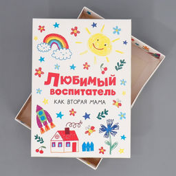 Коробка подарочная складная, упаковка, «Любимый воспитатель», 21 х 15 х 7 см