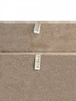 Набор кухонных полотенец 2шт 40x60 бежевый хлопок