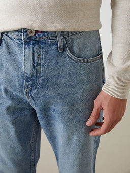 Baggy Fit Erkek Jean Pantolon