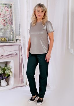 Футболка Айвори серая