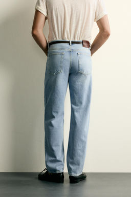 JEANS STRAIGHT FIT / Azul - Zara фото 3