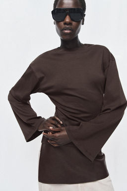 100% LEATHER SKIRT BELT - Zara фото 2