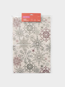 Салфетки сервировочные на стол Доляна Новый Год, 4 шт., 45?30 см, бежевые