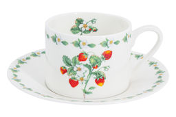 Чайный сервиз Земляничная поляна, 6 персон, 14 предметов