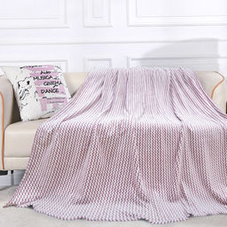 Плед/покрывало 170х230см Зигзаг удачи, велсофт, полиэстер 100%, плотность 300г/м2, упаковка: 18х33см пояс бумажный, Домашняя мода (Россия)