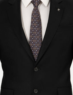 Черная зауженная куртка - Cacharel фото 6