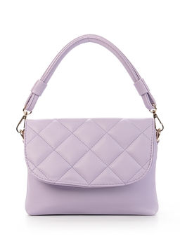 LACCOMA сумка Катрин-Ф826-сиреневый эко кожа хлопок