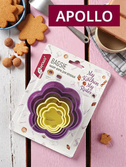 Набор форм для печенья APOLLO "Bagsie" 5 шт. цветы