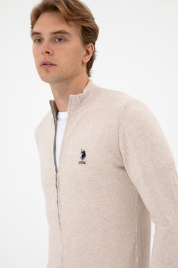 Erkek Slim Fit Ta_ Melanj Triko H_rka - U.s. polo assn фото 9