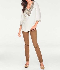 Туника, белая - Ashley brooke фото 6