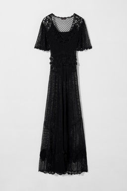 CROCHET KNIT DRESS KATE MOSS X ZARA  фото 2
