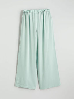 Beli Lastikli Pileli K?z ?ocuk Pantolon