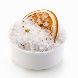 Цена за 2 шт. Соль для ванны с добавками, 150 г, аромат апельсина, Чистое счастье