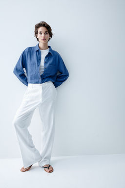 Camisa de algodon - H&m фото 2