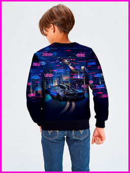 Свитшот "Pagani",темно-синий