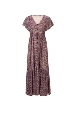 Платье, темно-красное-цвета фуксии - Linea tesini фото 2