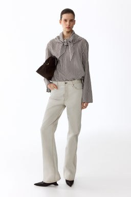 Blusa oversize con pa?uelo - H&m фото 7