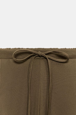 PANTAL?N TEXTURA BOLSILLOS / Khaki - Zara фото 6