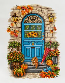 Кристальная (алмазная) мозаика ФРЕЯ №07 СК/Распродажа ALVR-233 Осень у порога 35 х 50 см