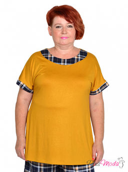 Футболка Модель №2035 размеры 44-84 - Plusmoda фото 5