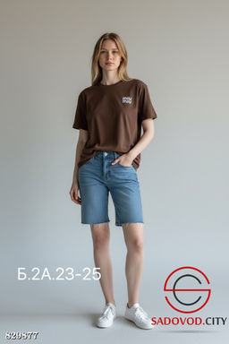 Футболка женская из хлопка