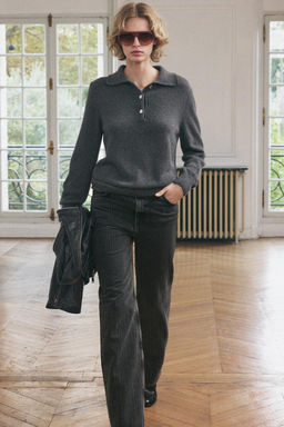 CASHMERE POLO SWEATER - Zara фото 3