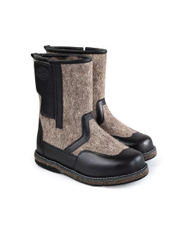 Сапоги мужские войлочные Мансур, на липучках, войл. подошва