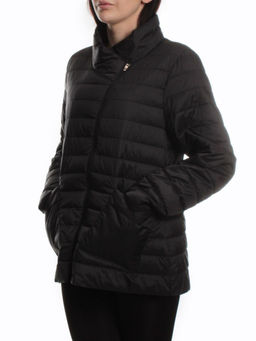 K-635 BLACK Куртка демисезонная стеганая женская (70 гр. холлофайбер) - Fashion фото 5