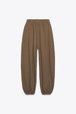 PLUSH BALLOON TROUSERS - Zara фото 7