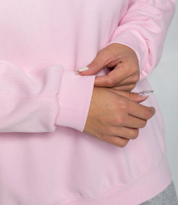 Свитшот #КТ329 (3), розовый