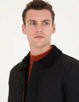 Siyah Kapitone Mont - Pierre cardin фото 3