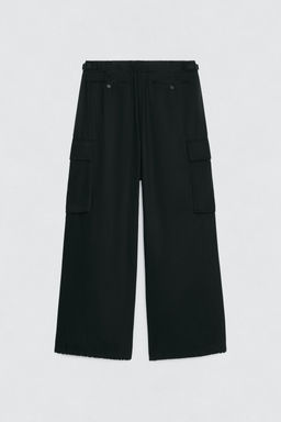 RELAXED FIT CARGO SUIT TROUSERS SOSHIOTSUKI X ZARA  фото 4
