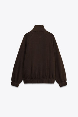 SOFT ZIP-UP SWEATSHIRT - Zara фото 8