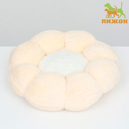 Лежанка для животных Облако, 40*19 см, бело-персиковая
