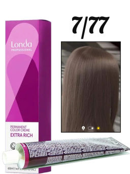 Стойкая краска 7/77 блонд интенсивно-коричневый LondaColor