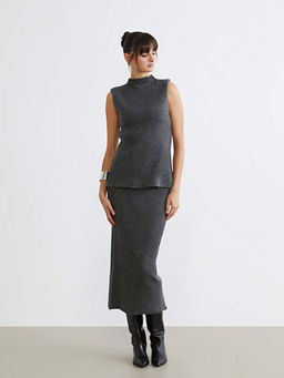 Dar Fit Y?rtma?l? Etek