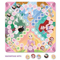 Подарочный набор: Книга с заданиями Стань принцессой, 20 стр., + 2 пазла + магнитная игра, Принцессы - Disney фото 5