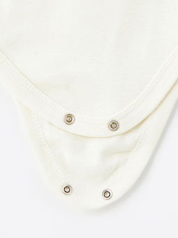 Bisiklet Yaka K?sa Kollu Bask?l? Erkek Bebek ??t??tl? Body 2li - Waikiki фото 3