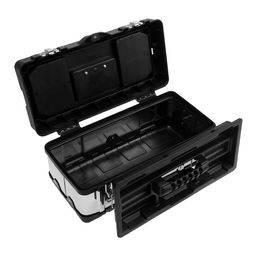 Ящик для инструментов DEKO DKTB30, металлический корпус и замки, 16", 410 х 215 х 185 мм