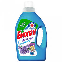 Гель для стирки "Биолан Лаванда" 1200гр, 14,8х7,5х27см (Россия)