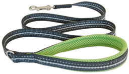 ВИА Мягкий светоотражающий поводок зеленый 25mm x 1,2m (LEASH GREEN SZ 7/8) C300GN080