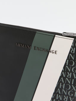 Мужская сумка через плечо ARMANI EXCHANGE Артикул 4081418, черный фото 3