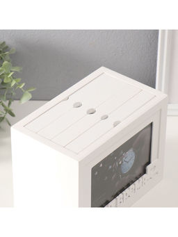 Фотоархив на 96 фото 10?15 см с фоторамкой 10?15 см Наше время, белый, 20?15?12 см